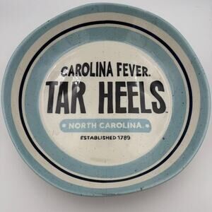 North Carolina Tar Heels Melamine Serving Bowl 12" by Magnolia Lane UNC NCAA